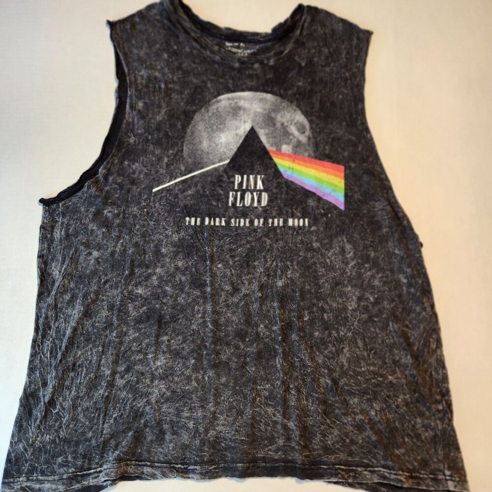 Pink Floyd Graphic Muscle Tee Gray 2XL{50-52}
